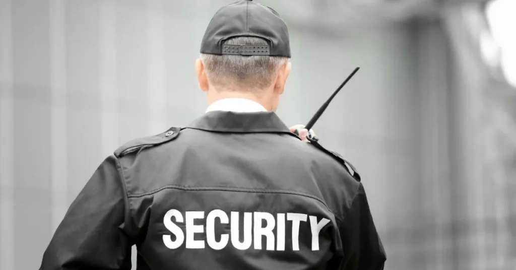 licensed armed security guard