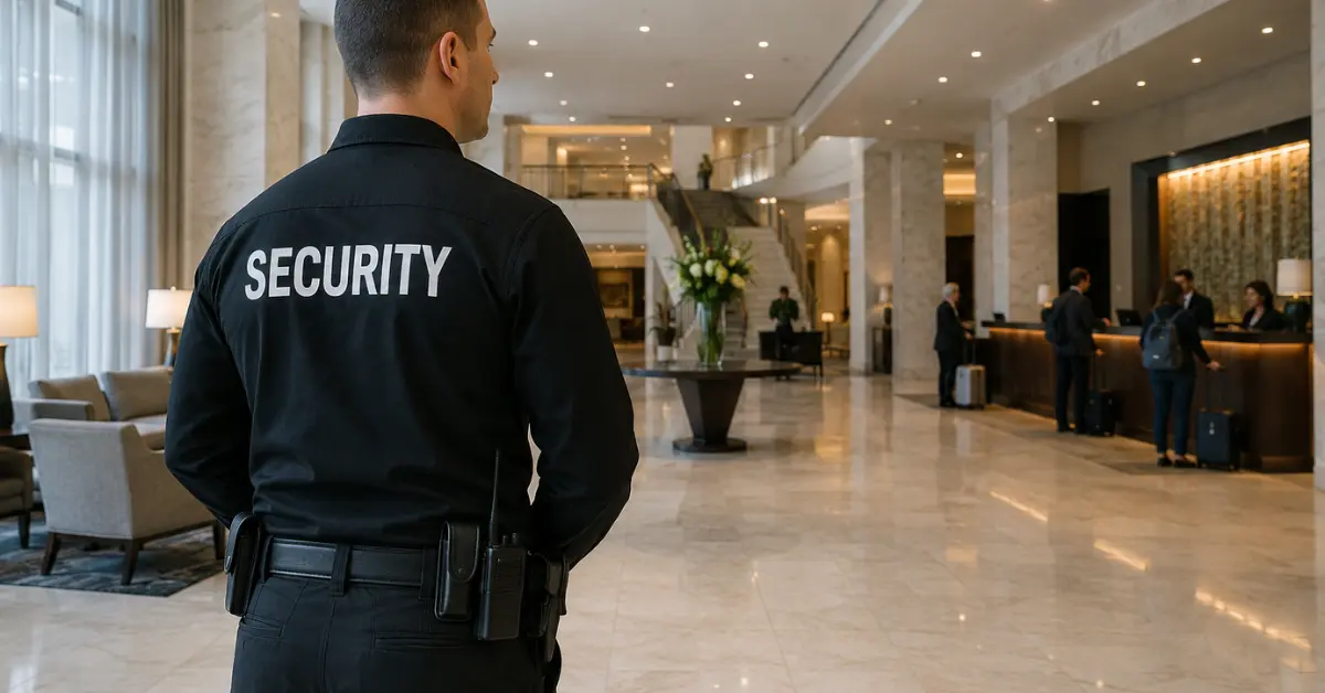 hotel security guard