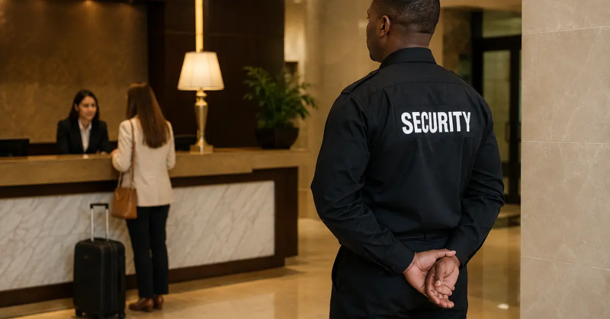 hotel security guard