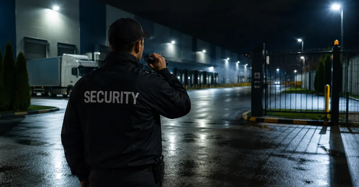 warehouse security guard services