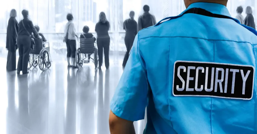 Commerce security guard services