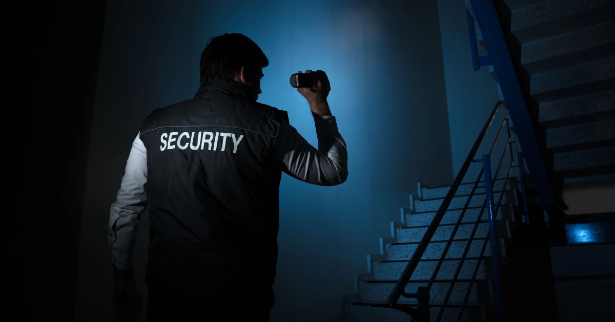 Unarmed guards